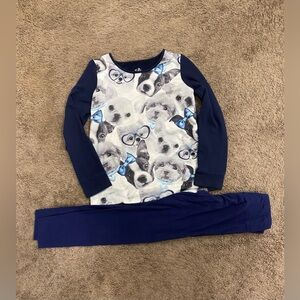 Girls Justice Puppy Sweater Outfit size 14